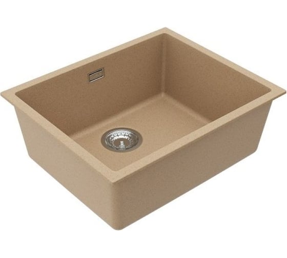 Мойка для кухни ALVEUS OMNI 30 GRANITAL BEIGE-G55 500x450x198 с сифоном 1150054