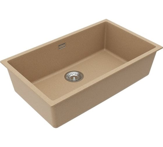 Мойка для кухни ALVEUS OMNI 40 GRANITAL BEIGE-G55 750x450x198 с сифоном 1150061