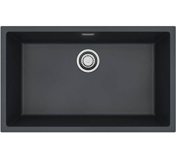 Мойка для кухни ALVEUS OMNI 40 GRANITAL CARBON-G91 750x450x198 с сифоном 1150062 1