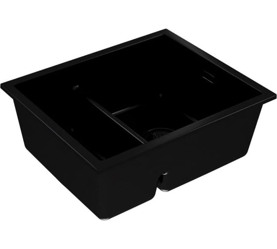 Мойка для кухни ALVEUS OMNI 50 GRANITAL DEEP BLACK-G90 BE 550x450x198 мм, с сифоном 1150071