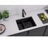 Мойка для кухни ALVEUS OMNI 50 GRANITAL DEEP BLACK-G90 BE 550x450x198 мм, с сифоном 1150071 3