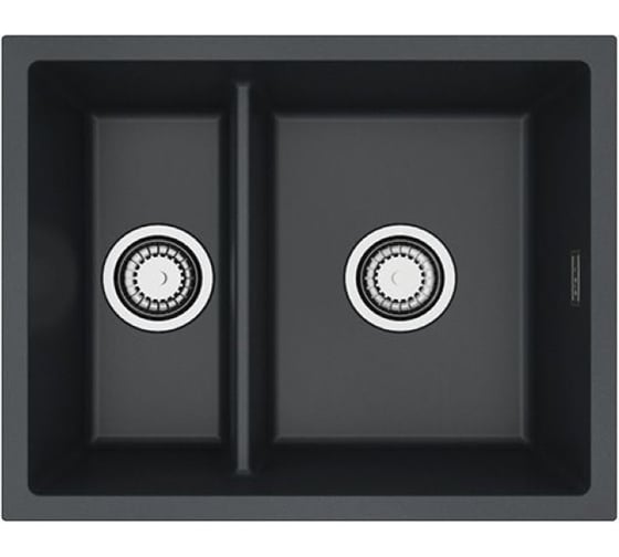 Мойка для кухни ALVEUS OMNI 50 GRANITAL CARBON-G91 550x450x198 мм, с сифоном 1150069
