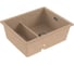 Мойка для кухни ALVEUS OMNI 50 GRANITAL BEIGE-G55 550x450x198 мм, с сифоном 1150068 2