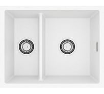 Мойка для кухни ALVEUS OMNI 50 GRANITAL ARCTIC-G11 550x450x198 мм, с сифоном 1150065