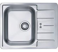 Мойка ALVEUS LINE 60 NAT-90 615х500 мм, 1X в комплекте с сифоном 1064388 1065681 16203256