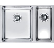 Мойка ALVEUS KOMBINO 120 SAT-90 550х400х144 мм, в комплекте с сифоном 1082237 1101960