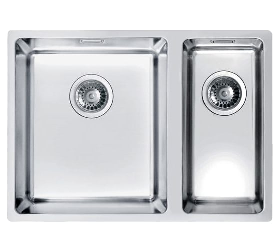 Мойка ALVEUS KOMBINO 120 SAT-90 550х400х144 мм, в комплекте с сифоном 1082237 1101960 1
