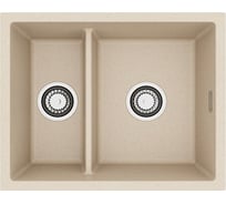 Мойка для кухни ALVEUS OMNI 50 GRANITAL TERRA-G22 550x450x198 мм, с сифоном 1150067