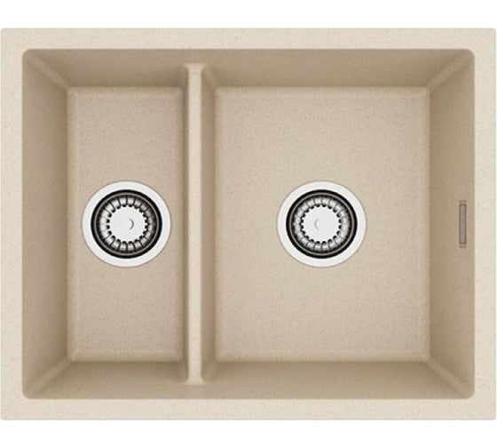 Мойка для кухни ALVEUS OMNI 50 GRANITAL TERRA-G22 550x450x198 мм, с сифоном 1150067