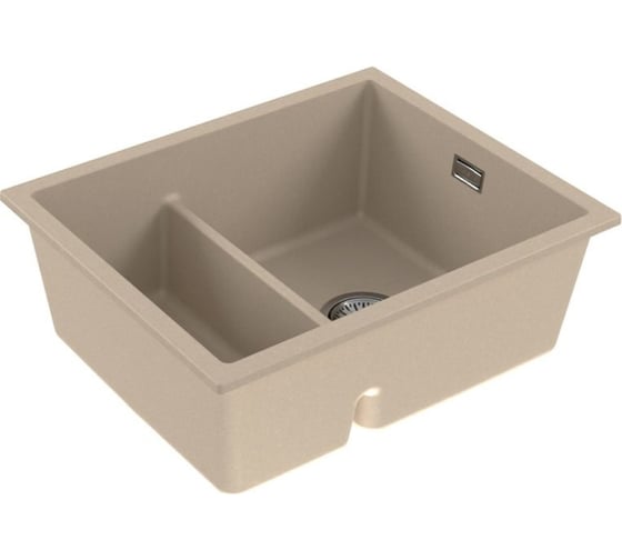 Мойка для кухни ALVEUS OMNI 50 GRANITAL TERRA-G22 550x450x198 мм, с сифоном 1150067
