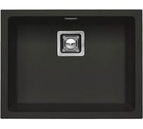 Мойка для кухни ALVEUS QUADRIX 50 GRANITAL+ DEEP BLACK-G90 560x460x200 мм, с сифоном 1149138