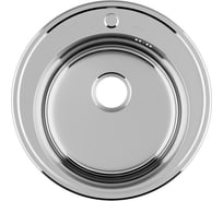 Мойка IDDIS Basic нержавеющая cталь, полированная, D510 BAS51P0i77