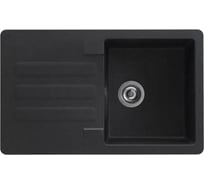 Мойка ALVEUS MARIN-CARBON-90 810х500 мм, с сифоном 1105297 1116887