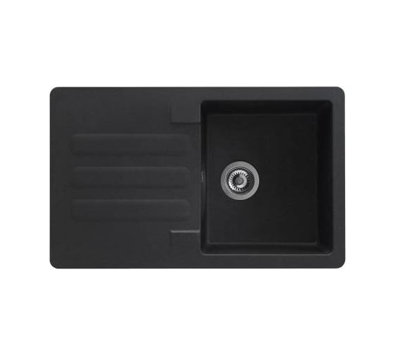 Мойка ALVEUS MARIN-CARBON-90 810х500 мм, с сифоном 1105297 1116887 1