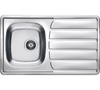 Мойка ALVEUS ZOOM 30 NAT-90 860х500 мм, 1X в комплекте с сифоном 1102384 1098773
