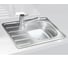 Мойка ALVEUS ZOOM 10 SAT-90-061X50 в комплекте с сифоном 1102384 1098940 3