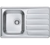 Мойка ALVEUS ZOOM 20 MAXIM SAT-90 790х500 мм, 1X в комплекте с сифоном 1130551 1108173