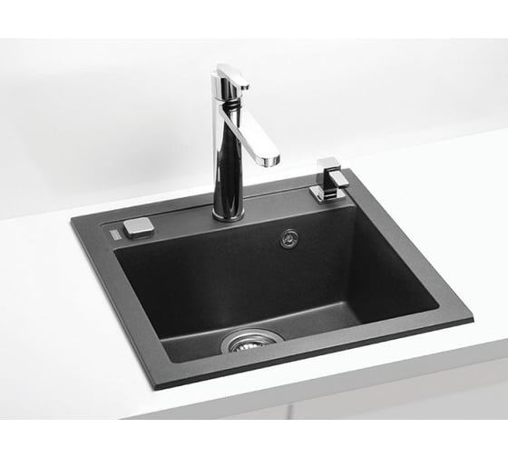 Мойка ALVEUS FORMIC 20 GRANITAL+ TWILIGHT-G05M 520x510x200 мм, 1x с сифоном 1127749 1103766