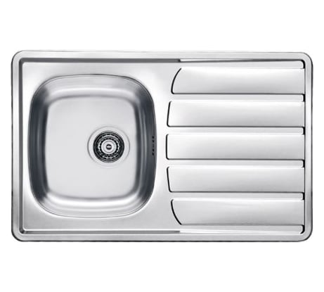 Мойка ALVEUS ZOOM 20 NAT-90 790х500 мм, 1X в комплекте с сифоном 1102384 1098938