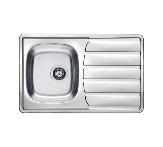 Мойка ALVEUS ZOOM 20 NAT-90 790х500 мм, 1X в комплекте с сифоном 1102384 1098938