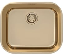 Мойка ALVEUS VARIANT MONARCH 10 BRONZE 480х400х180 мм, в комплекте с выпуском, без сифона 1113581