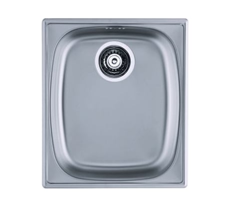 Мойка ALVEUS BASIC 10 NAT-90 380х440 мм, 1X в комплекте с сифоном 1102384 1082195