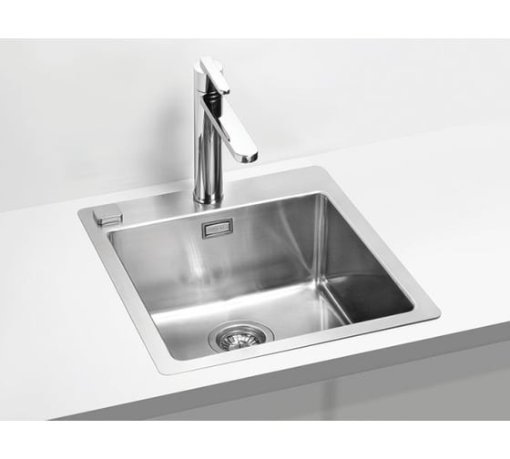 Мойка ALVEUS PURE 20 KMB-90 465х525 мм, 1X в комплекте с сифоном 1127252 1103608