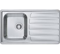 Мойка ALVEUS ZOOM 30 MAXIM SAT-90 860х500 мм, 1X в комплекте с сифоном 1130551 1108176