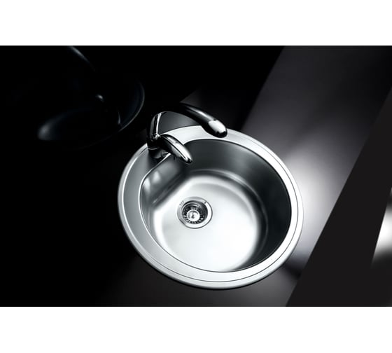 Мойка ALVEUS FORM 30 NAT-90 FI 510х185 мм, 1X в комплекте с сифоном 1102384 1116756