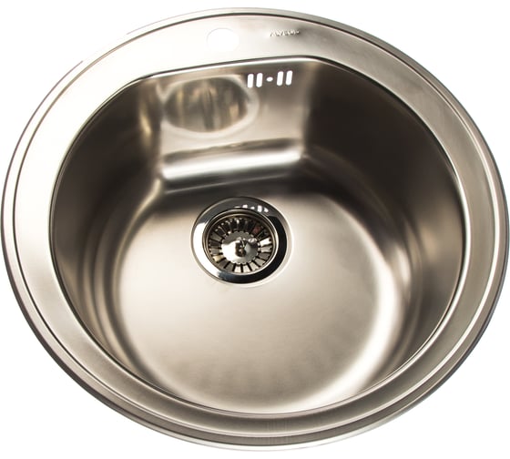 Мойка ALVEUS FORM 30 NAT-90 FI 510х185 мм, 1X в комплекте с сифоном 1102384 1116756