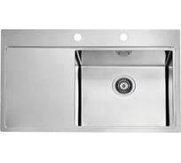 Мойка ALVEUS PURE 50R KMB-90 860х525 мм, 1X правая, в комплекте с сифоном 1127252 1103653