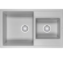 Кухонная мойка GRANULA GR-8201 сланец