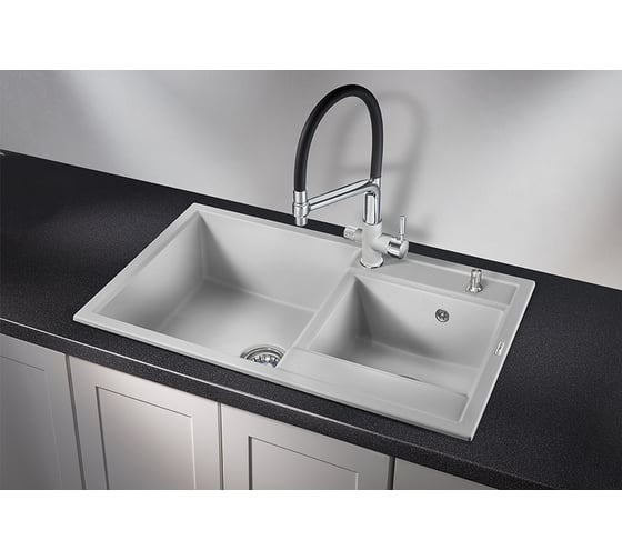 Кухонная мойка GRANULA GR-8201 сланец