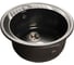 Мраморная мойка GRANFEST RONDO D=520 мм черный GF-R--520 1