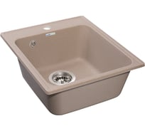 Мойка GranFest QUARZ одна чаша 420*480 песок 17
