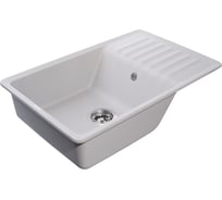 Мойка GranFest QUARZ чаша+кр 760*480 серый 72