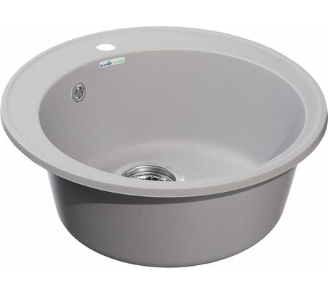 Мойка GranFest QUARZ чаша D=480 мм серый 08