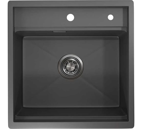 Стальная Кухонная мойка GRANULA KS-5051 сталь матовая 1