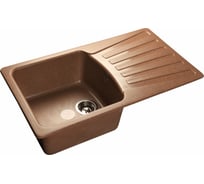 Мойка GRANFEST STANDART GF-S-850L мрамор, чаша с крылом, терракот S-850 L тер