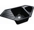 Мойка GRANFEST CORNER GF-C-950E мрамор, угловая, 930х485 мм, черный C-950 E чер 1