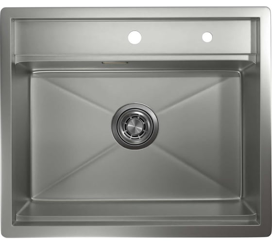 Кухонная мойка стальная GRANULA KS-6051 сталь матовая