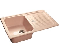 Мойка мрамор GRANFEST STANDART GF-S--780L чаша с крылом 775*500 мм розовый S-780 L роз