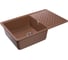 Мойка GranFest QUARZ чаша+кр 760*480 терракот 52 1