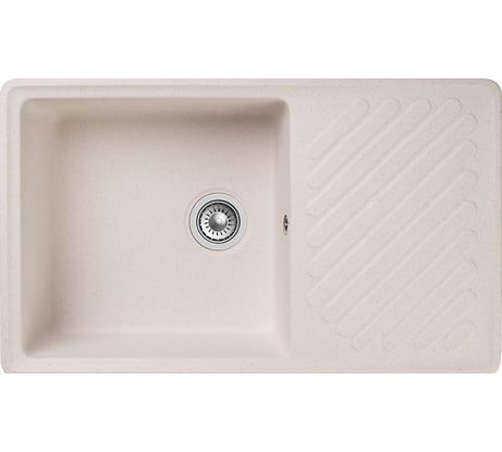 Мойка GranFest QUARZ чаша+кр 860*480 белый 53 белый