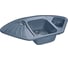 Мойка GRANFEST CORNER GF-C--1040E мрамор, угловая, 1039х560 мм, графит C-1040 E граф 1