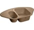 Мойка GRANFEST CORNER GF-C--960E мрамор, угловая 950х505 мм, топаз C-960 E топ 1