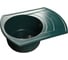 Мойка GRANFEST RONDO GF-R--650L чаша с крылом, 650х500 мм, зеленый R-650 L зел 1