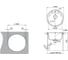 Мойка кварц EWIGSTEIN Elegant R45 1 чаша, D=484 мм, иней Е-R45 иней 2