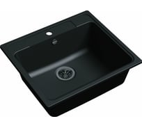 Мойка кварц EWIGSTEIN Elegant 60 1 чаша, 570х510 мм, антрацит E-60 антрацит