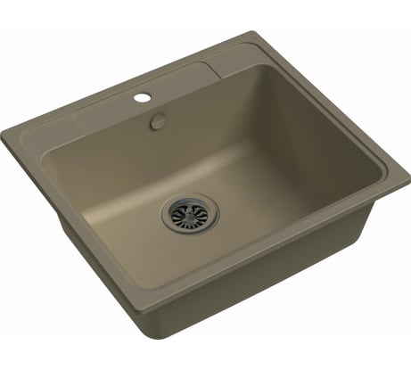 Мойка кварц EWIGSTEIN Elegant 60 1 чаша, 570х510 мм, топаз E-60 топаз